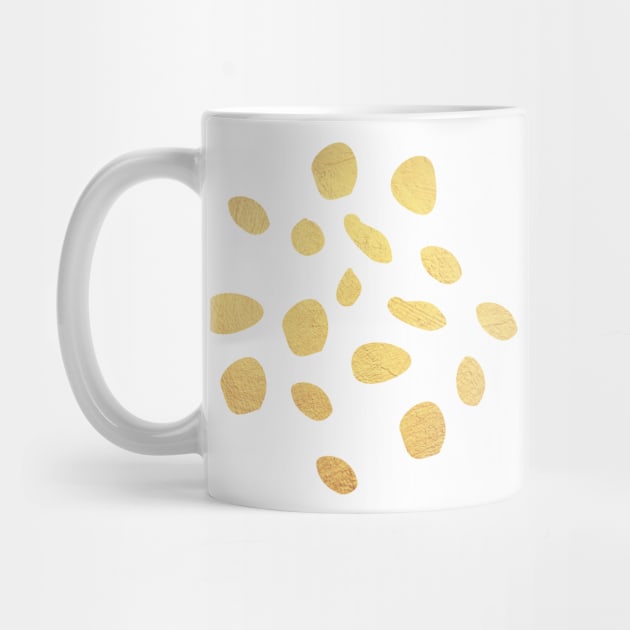 Simply Gold Dots by peachesinthewild